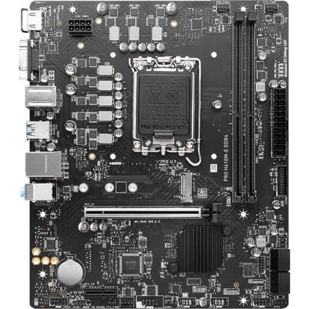 MSI PRO H610M-E DDR4 (911-7D48-012) (EU) - Зображення 1