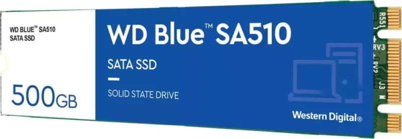 WD Blue SA510 M.2 500 GB (WDS500G3B0B) - Зображення 1
