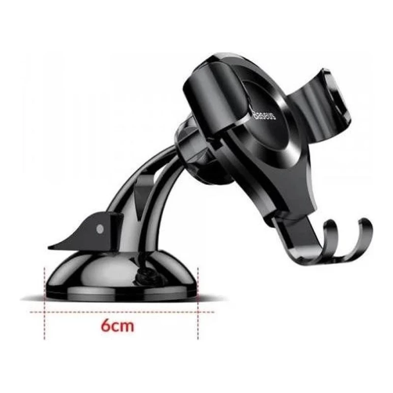 Автомобильный держатель для смартфона Baseus Osculum Type Gravity Car Mount Red (SUYL-XP0S) - Зображення 2