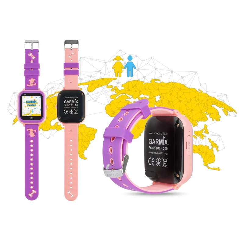 GARMIX PointPRO-200 4G/GPS/WIFI/VIDEO CALL PINK (GMXPP200-P) - Зображення 1