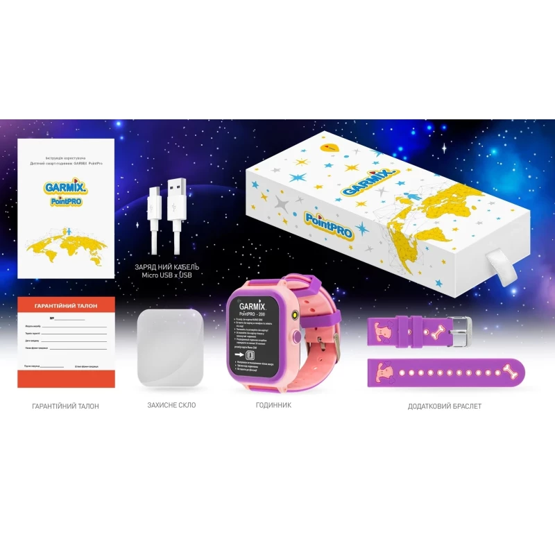 GARMIX PointPRO-200 4G/GPS/WIFI/VIDEO CALL PINK (GMXPP200-P) - Зображення 3
