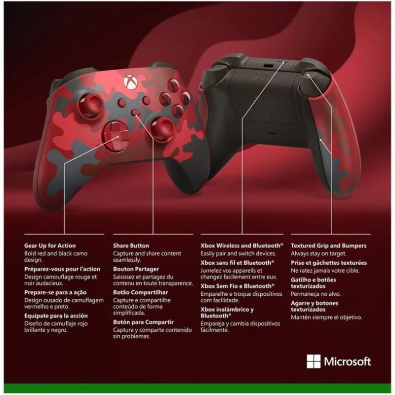 Геймпад Microsoft Xbox Series X | S Wireless Controller Daystrike Camo (QUA-00017, QAU-00017, QAU-00016) - Зображення 5