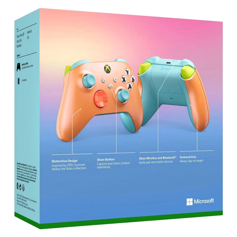 Геймпад Microsoft Xbox Wireless Controller Sunkissed Vibes Orange Special Edition (QAU-00118) - Зображення 5