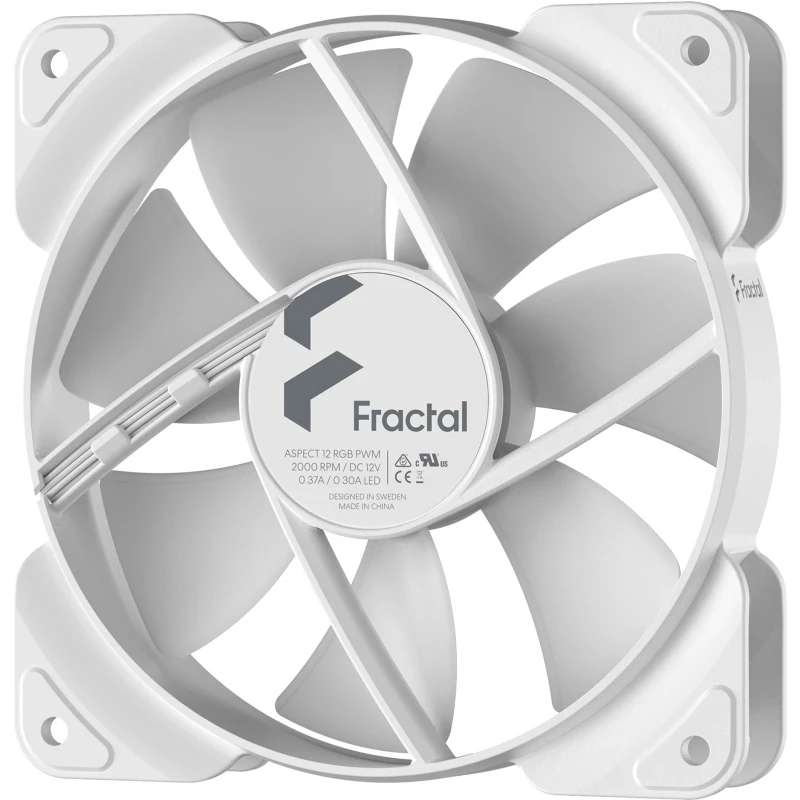 Fractal Design Aspect 14 RGB PWM White Frame (FD-F-AS1-1409) (EU) - Зображення 3