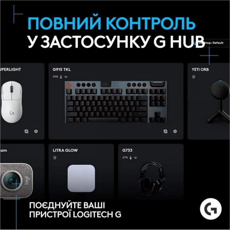 Logitech Yeti ORB RGB Black (988-000551) - Зображення 4