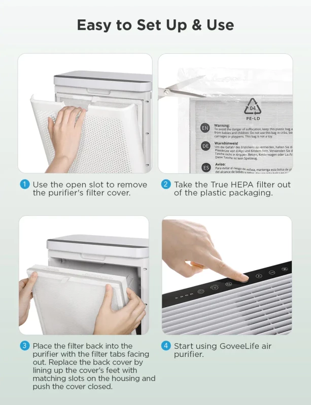 GoveeLife Smart Air Purifier 2 - Зображення 9