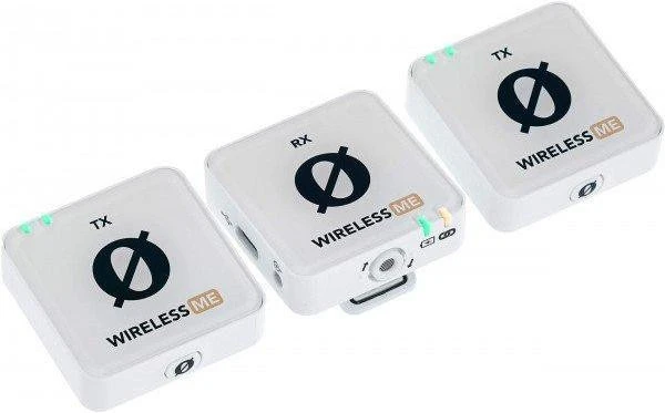 микрофонная радиосистема камеры, для смартфона Rode WIreless Me Dual White WIMEDUALW - Зображення 2