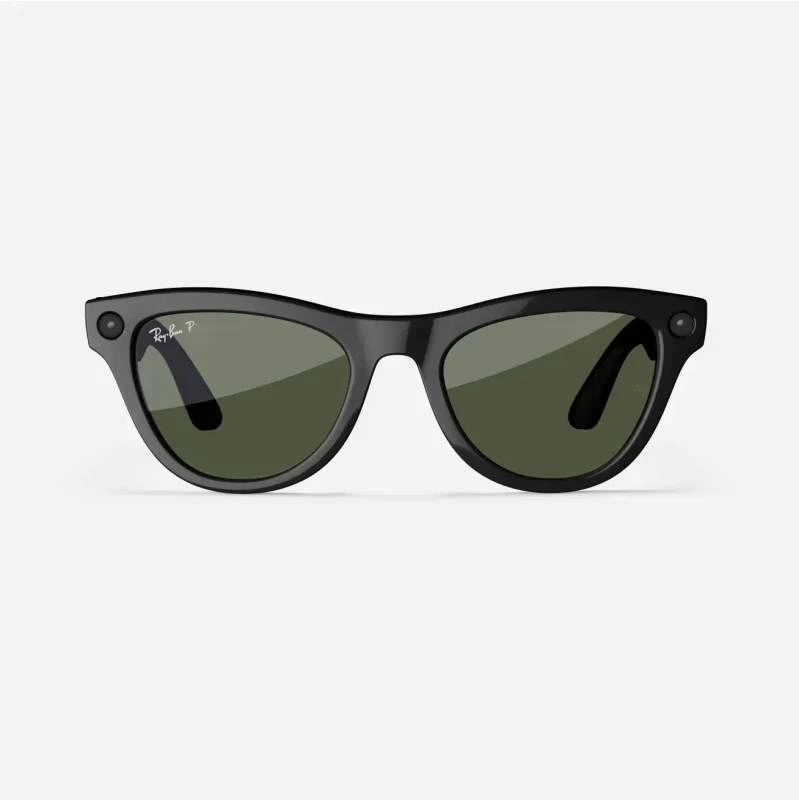 Ray-Ban Meta Skyler Standard - Shiny Black / G-15 Green (RW4010 601/71 52-20) - Зображення 1
