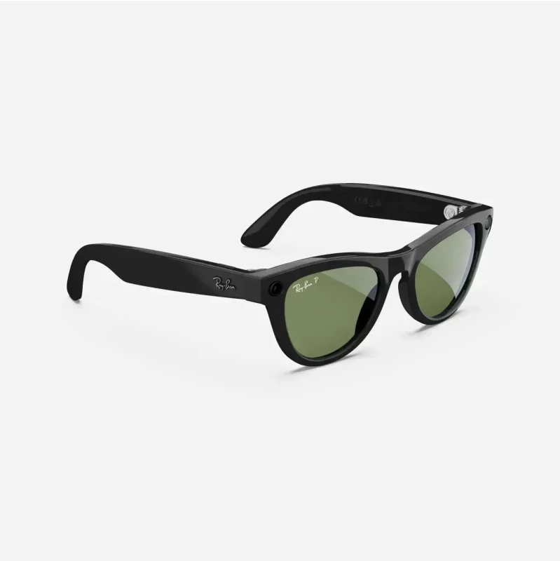 Ray-Ban Meta Skyler Standard - Shiny Black / G-15 Green (RW4010 601/71 52-20) - Зображення 3
