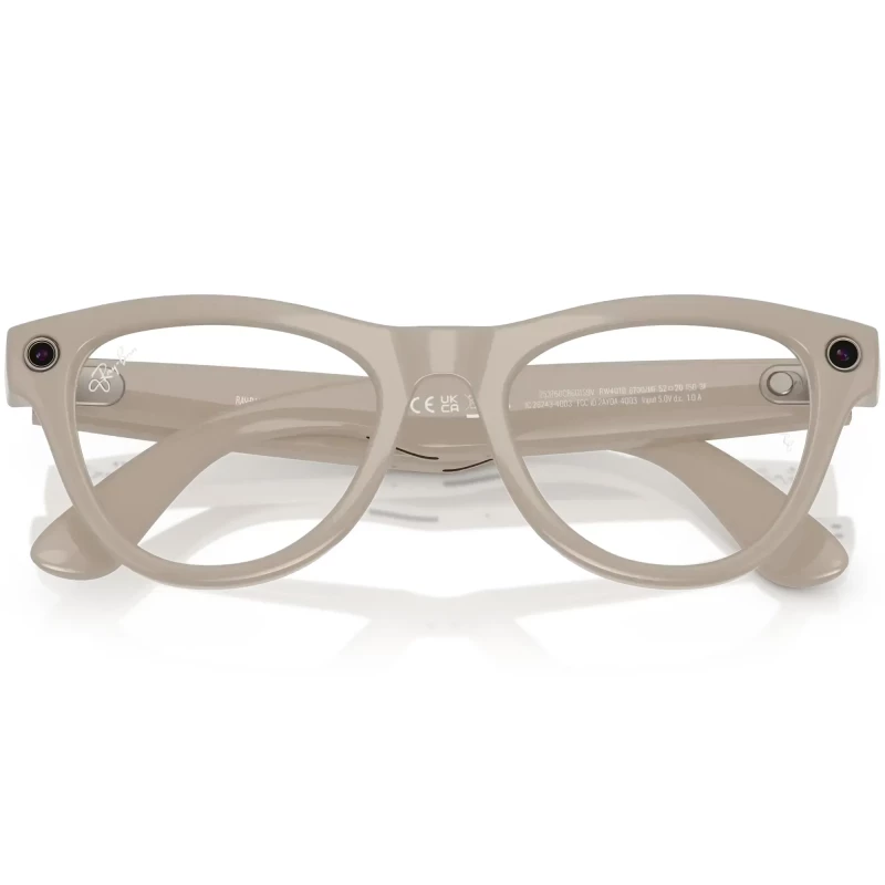Ray-Ban Meta Skyler Standard - Shiny Chalky Gray / Clear Sapphire Transition (RW4010 6700MF 52-20) - Зображення 4