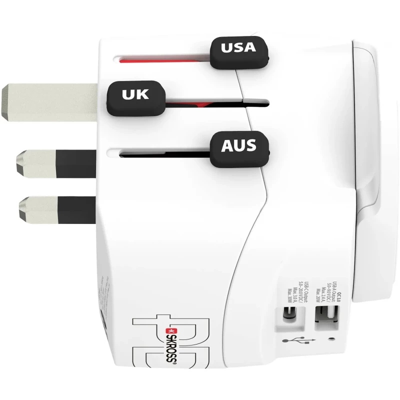 SKROSS Pro Light USB AC30PD World White (1.302473) - Зображення 2