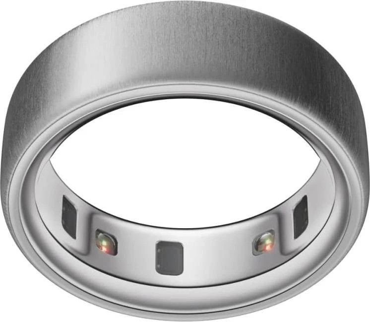 Oura Ring 4 Brushed Silver Size 6 (JZ90-54220-06)