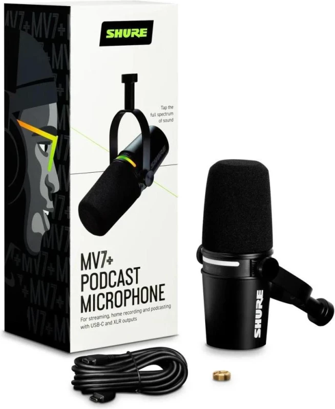 Shure MV7 Plus (MV7+-K) - Зображення 2