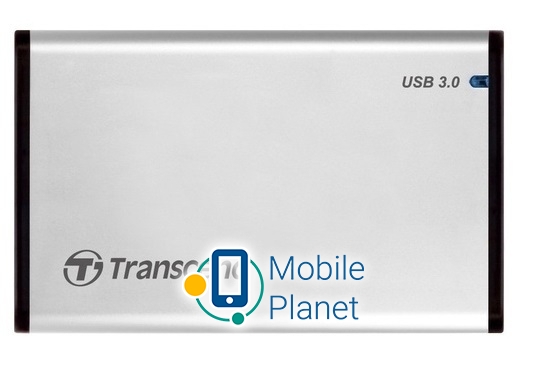 Transcend Корпус для 2.5" HDD/SSD Aluminum (TS0GSJ25S3)