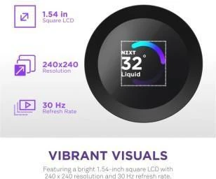 Водяное охлаждение NZXT Kraken Plus 360 RGB V2 Black (RL-KR360-B2) - Зображення 5