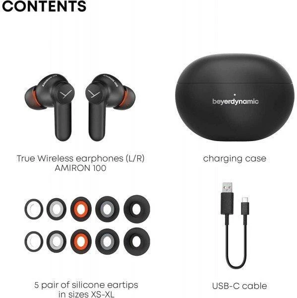 Наушники Beyerdynamic Amiron 100 TWS Black (531477) - Зображення 2