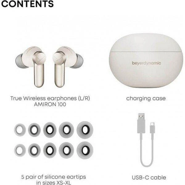 Наушники Beyerdynamic Amiron 100 TWS Cream (531478) - Зображення 3
