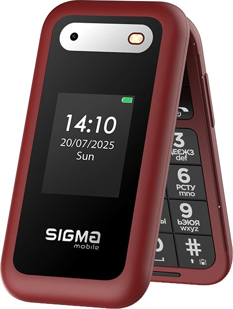 Sigma mobile X-style 281 CLIK Red (4827798151426) (UA) - Зображення 1