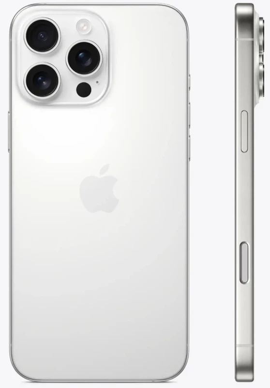 Apple iPhone 16 Pro Max 256GB eSIM White Titanium (MYW43) - Зображення 1