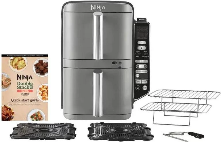 NINJA Double Stack XL 2-Level Hot Air Fryer SL451EU - Зображення 8