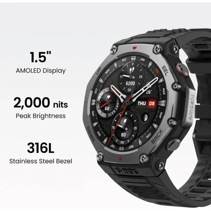 Amazfit T-Rex 3 Onyx - Зображення 5