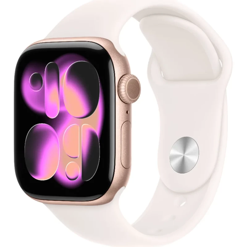 Apple Watch Series 11 GPS 42mm Rose Gold Alu. Case w. Light Blush S. Band - M/L (MEU44)
