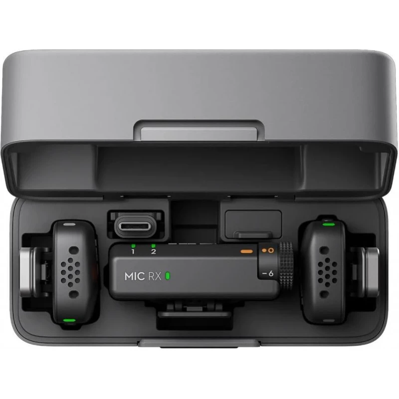 DJI Mic Mini 2TX + 1RX + Charging Case (CP.RN.00000433.01) - Зображення 1