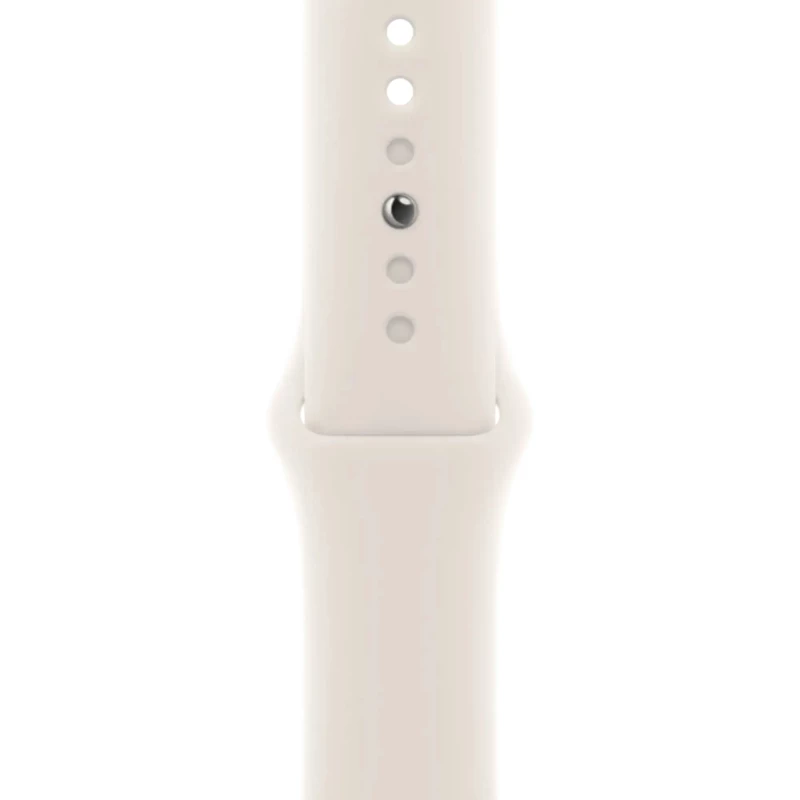Apple Watch SE 2 2024 GPS + Cellular 40mm Starlight Aluminium Case with Starlight Sport Band S/M (MXFY3, MXGJ3) - Зображення 2