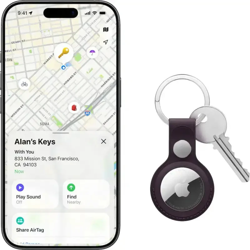 Трекер Apple AirTag 2nd generation - 4 pack (MFEA4) - Зображення 2