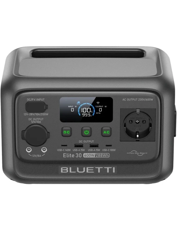 Зарядная станция Bluetti Elite 30 V2, 600W, 288Wh (UA) - Зображення 1