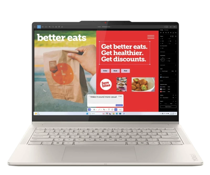 Lenovo Yoga 7-14 Ryzen AI 7-350/16GB/512/Win11 OLED (83JR008LPB) - Зображення 9