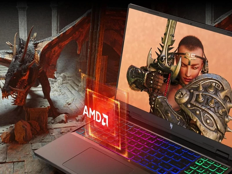 Acer Nitro 16 Ryzen 5-8645HS/64GB/1TB+2TB/Win11 RTX4050 180Hz (AN16-42 || NH.QPJEP.005) - Зображення 9