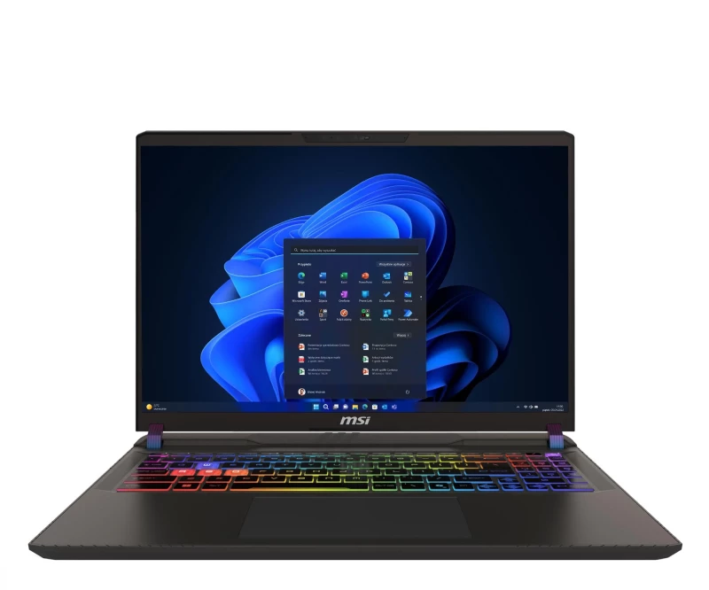 MSI Vector 16 HX AI Ultra 9 275HX/32GB/1TB/Win11 RTX 5070TI (Vector 16 HX AI A2XWHG-094PL)