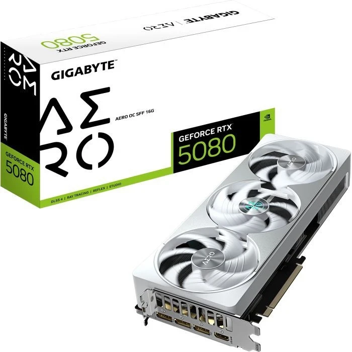 GIGABYTE GeForce RTX5080 16GB AERO OC SFF (GV-N5080AERO OC-16GD) - Зображення 9