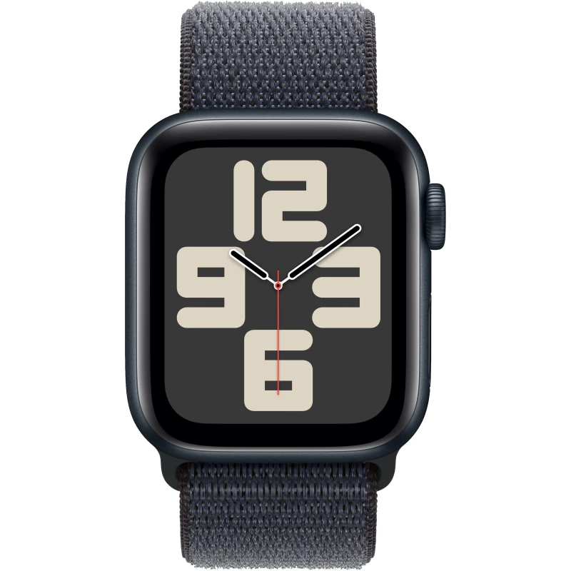 Apple Watch SE 2 GPS Plus Cellular 40mm Midnight Aluminum Case with Ink Sport Loop (MXFQ3/MXGA3) - Зображення 1