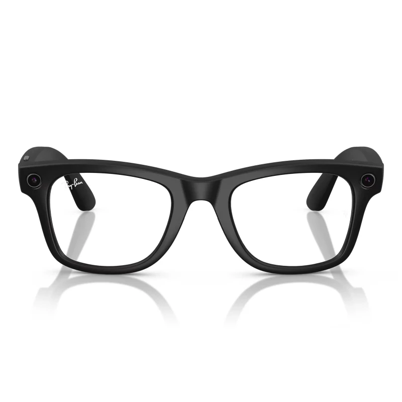 Смарт-очки Ray-Ban Meta Wayfarer Large Matte Black/Clear to Graphite Green Transitions (RW4008 601S1M 53-22) - Зображення 1