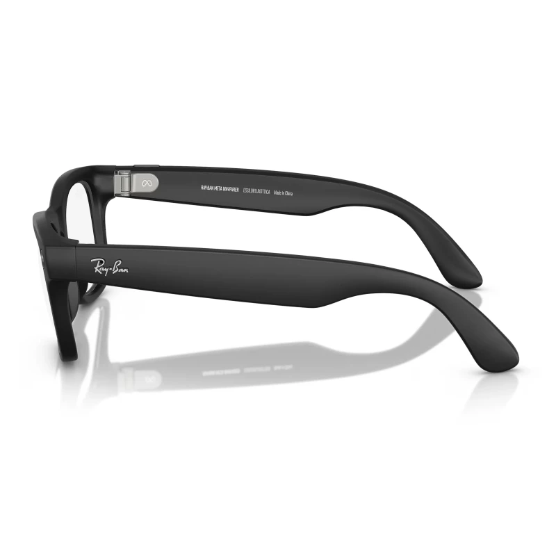 Смарт-очки Ray-Ban Meta Wayfarer Large Matte Black/Clear to Graphite Green Transitions (RW4008 601S1M 53-22) - Зображення 6