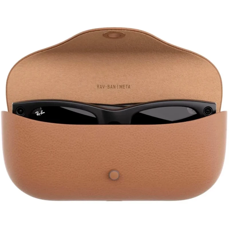 Смарт-очки Ray-Ban Meta Wayfarer Large Matte Black/Clear to Graphite Green Transitions (RW4008 601S1M 53-22) - Зображення 8