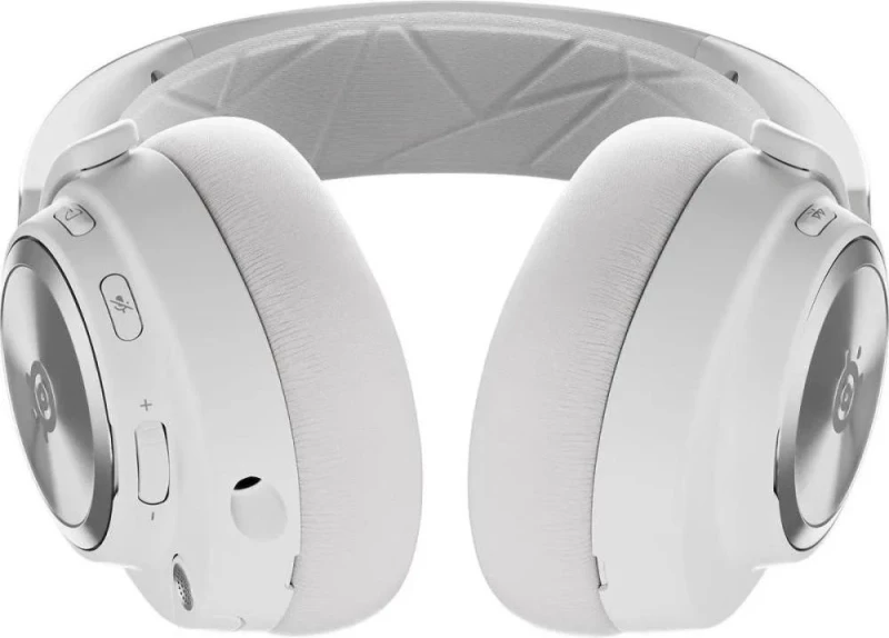Наушники с микрофоном SteelSeries Arctis Nova Pro Wireless White (61524) - Зображення 3