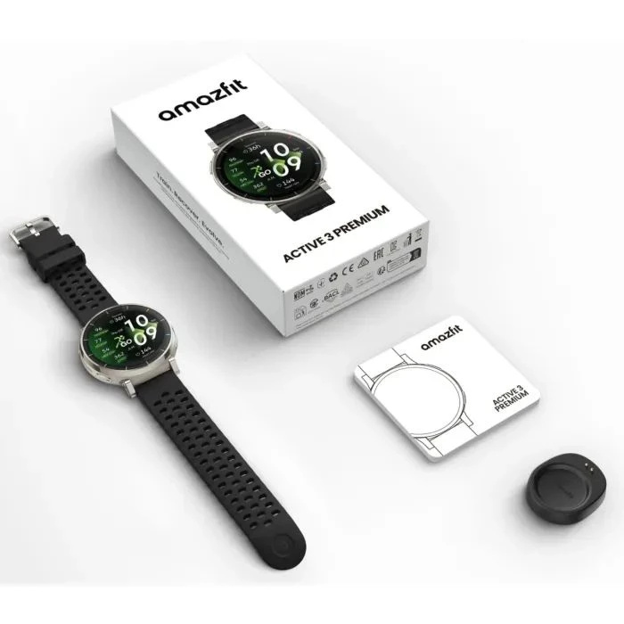 Смарт-часы Amazfit Active 3 Premium W2559GL1N Срібний (1193746) (UA) - Зображення 6