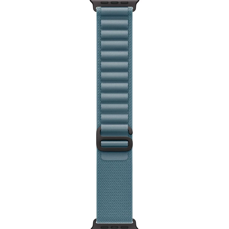Ремешок Apple Light Blue Alpine Loop - Black Titanium Finish for Watch 44/45/46/49mm Medium (MG9L4)