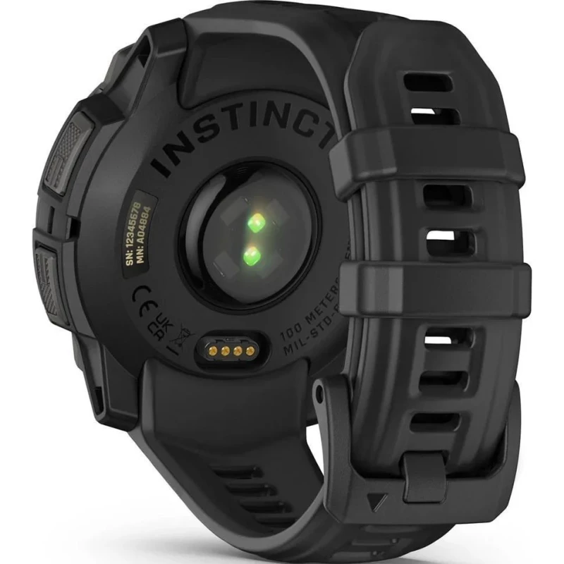 Garmin Instinct 3 45mm AMOLED Black with Black Band (010-02936-00/40) - Зображення 2