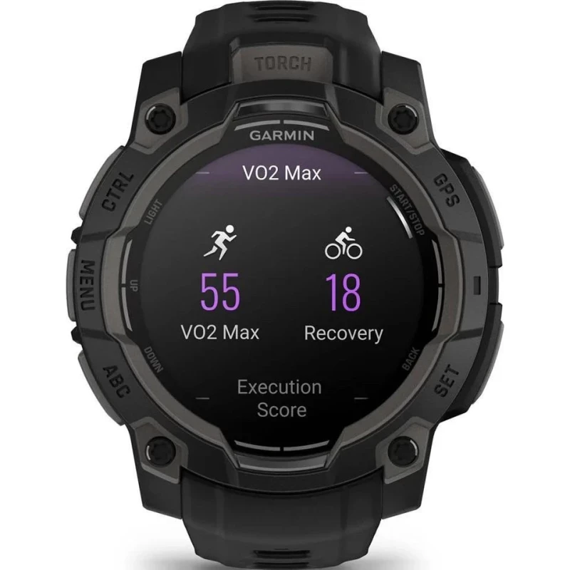 Garmin Instinct 3 45mm AMOLED Black with Black Band (010-02936-00/40) - Зображення 3