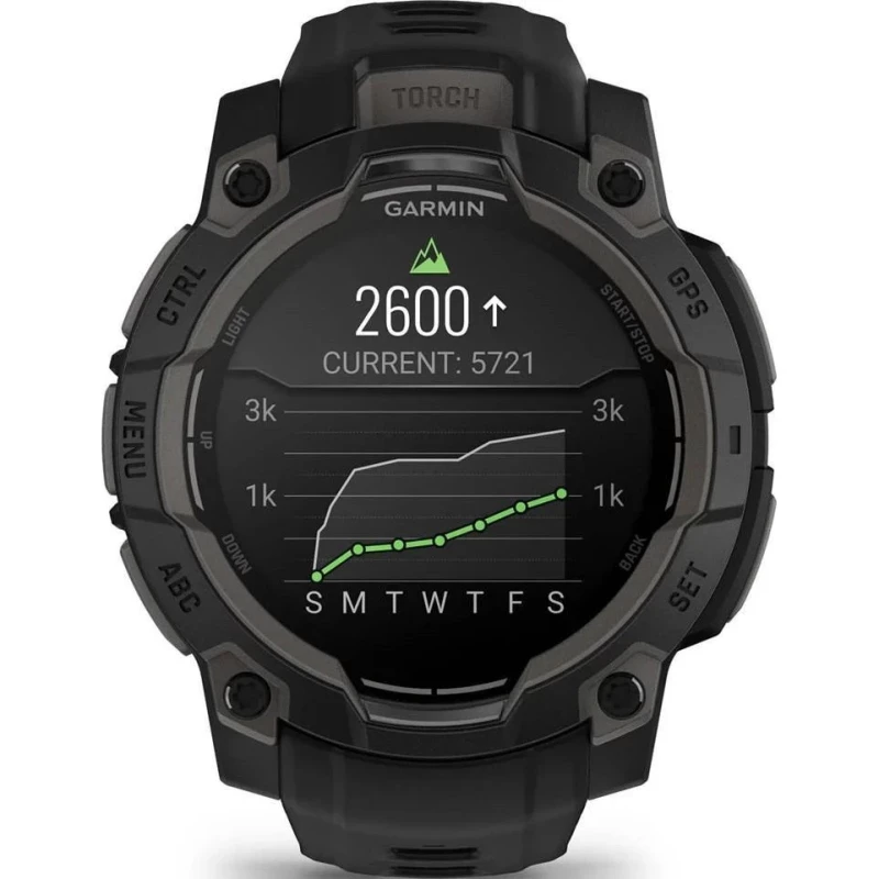 Garmin Instinct 3 45mm AMOLED Black with Black Band (010-02936-00/40) - Зображення 7
