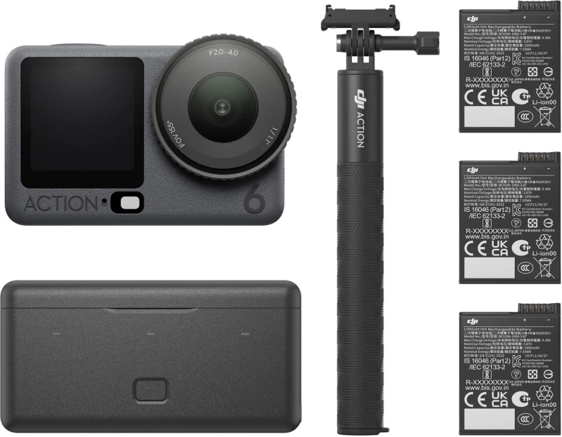 DJI Osmo Action 6 Adventure Combo (CP.OS.00000506.02) - Зображення 1