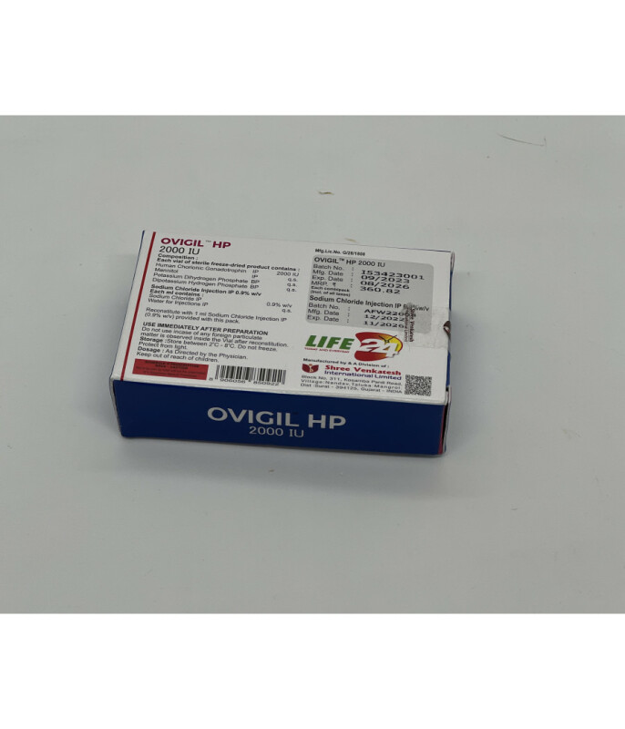 Гонадотропин Ovigil HP 2000 IU - Зображення 1