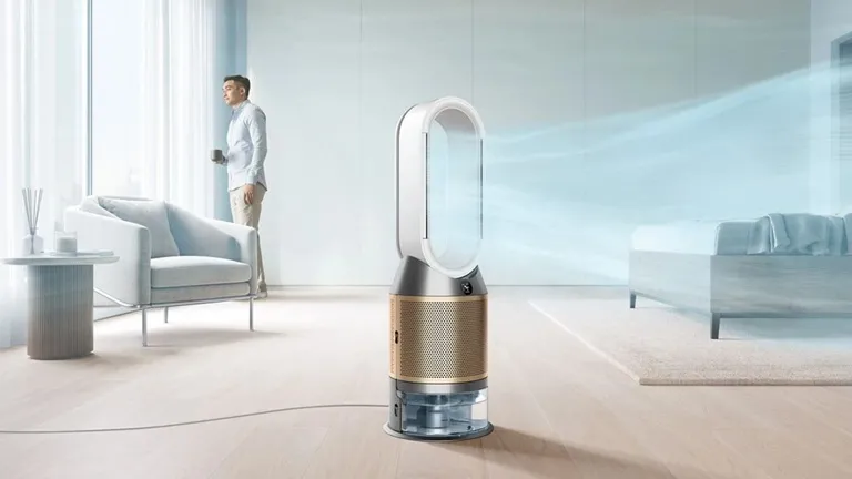 Воздухоочиститель + Увлажнитель воздуха Dyson Humidify+Cool PH2 De-NOx PH05 - White / Gold (545007-01) - Зображення 4