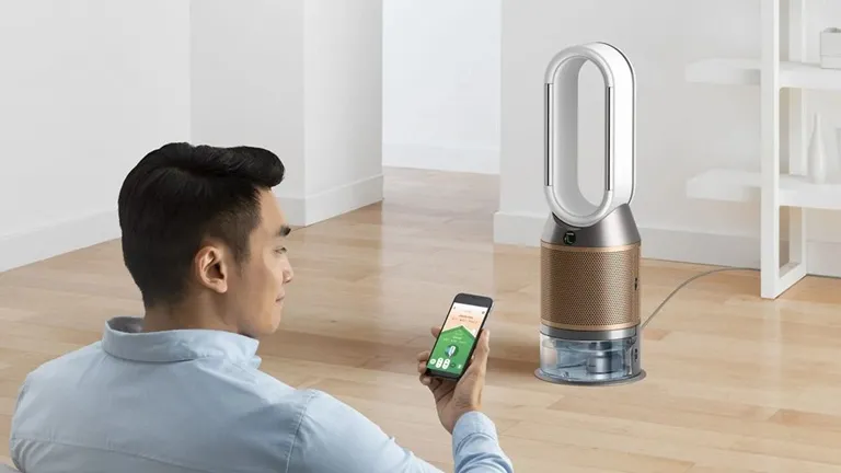 Воздухоочиститель + Увлажнитель воздуха Dyson Humidify+Cool PH2 De-NOx PH05 - White / Gold (545007-01) - Зображення 5