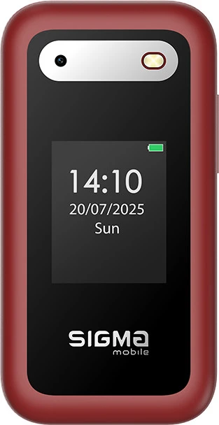Sigma mobile X-style 281 CLIK Red (4827798151426) (UA) - Зображення 2