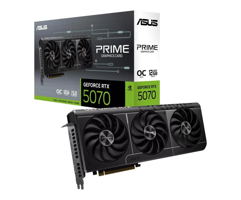 ASUS GeForce RTX 5070 Prime OC 12GB GDDR7 DLSS4 (PRIME-RTX5070-O12G) EU